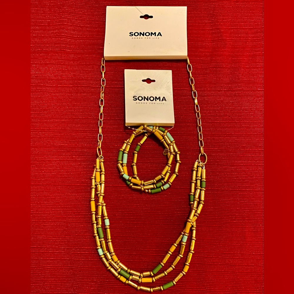 Sonoma Necklace and Bracelet Set